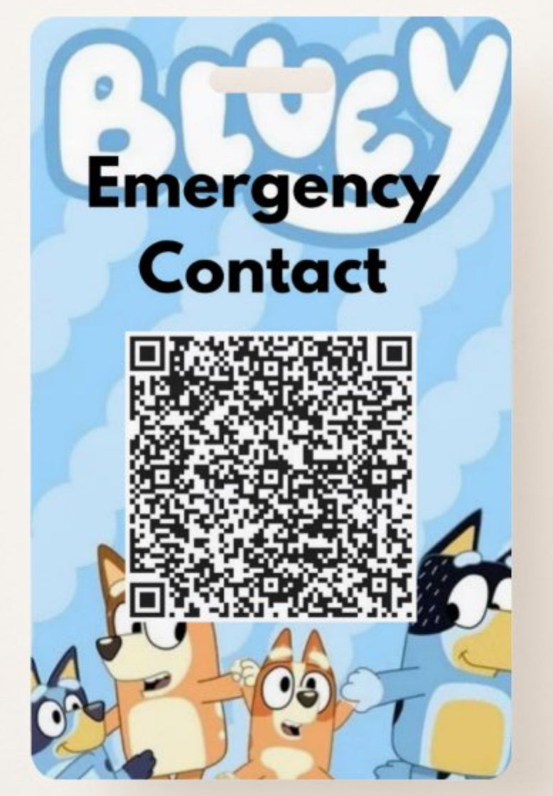 Emergency Contact Badge