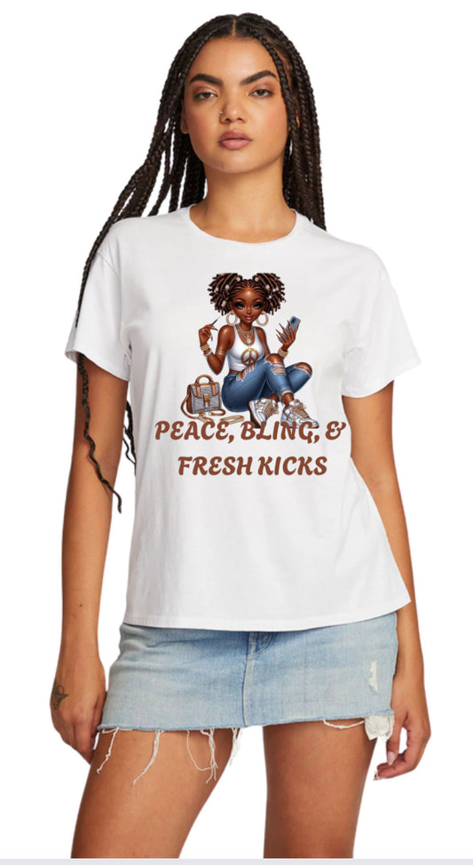 Peace, Bling, & Fresh Kicks