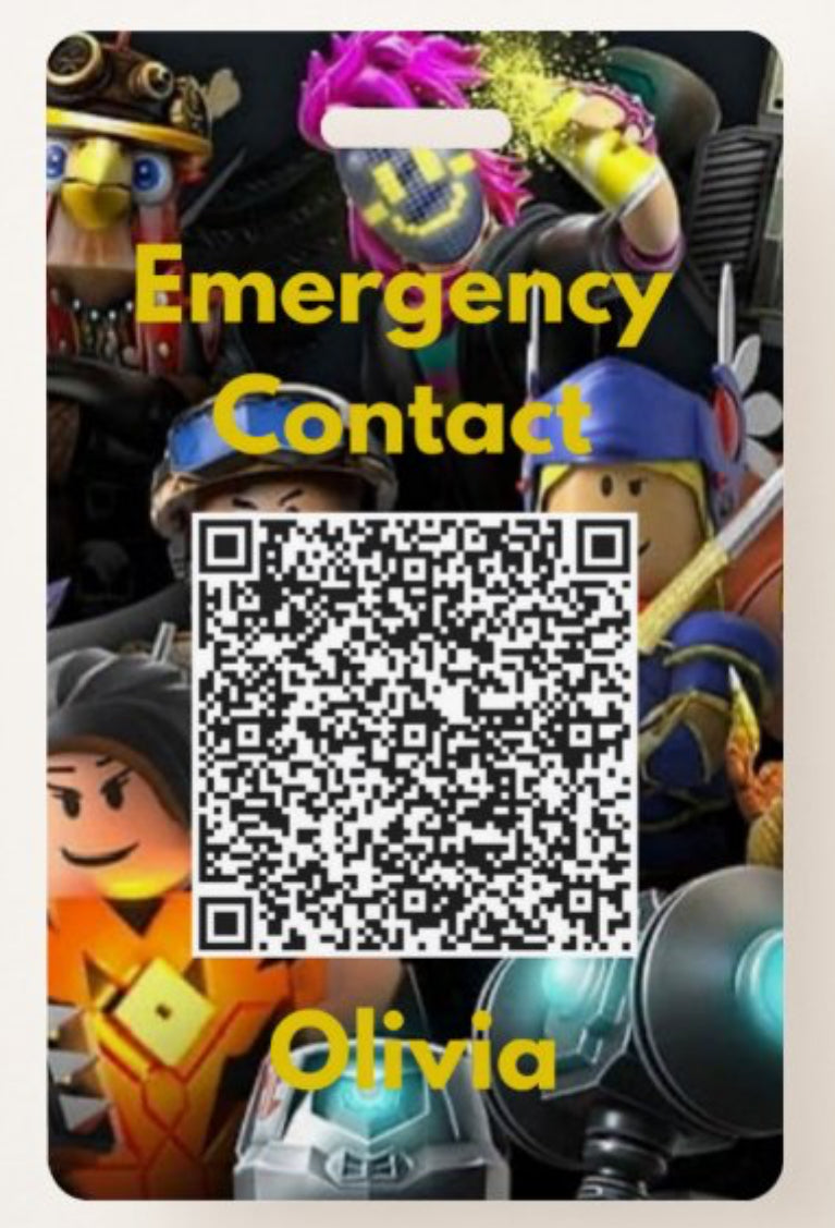 Emergency Contact Badge